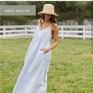 FOUNDJenni Kayne French blue dress